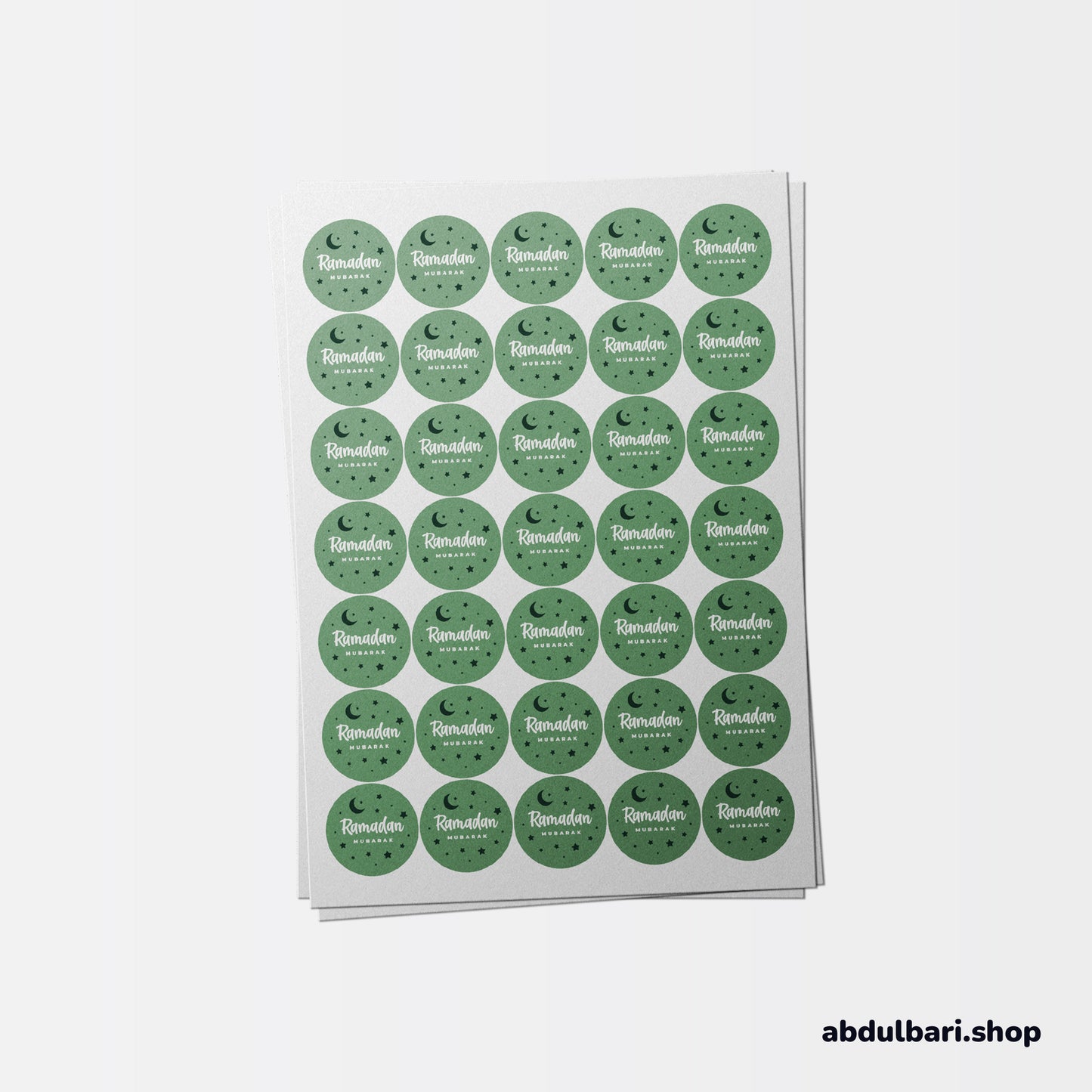 Ramadan Mubarak & Ramadan Kareem Stickers