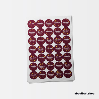 Ramadan Mubarak & Ramadan Kareem Stickers