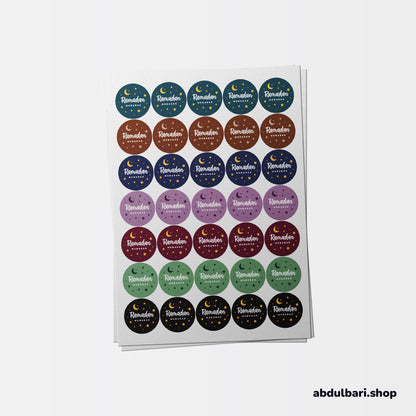 Ramadan Mubarak & Ramadan Kareem Stickers