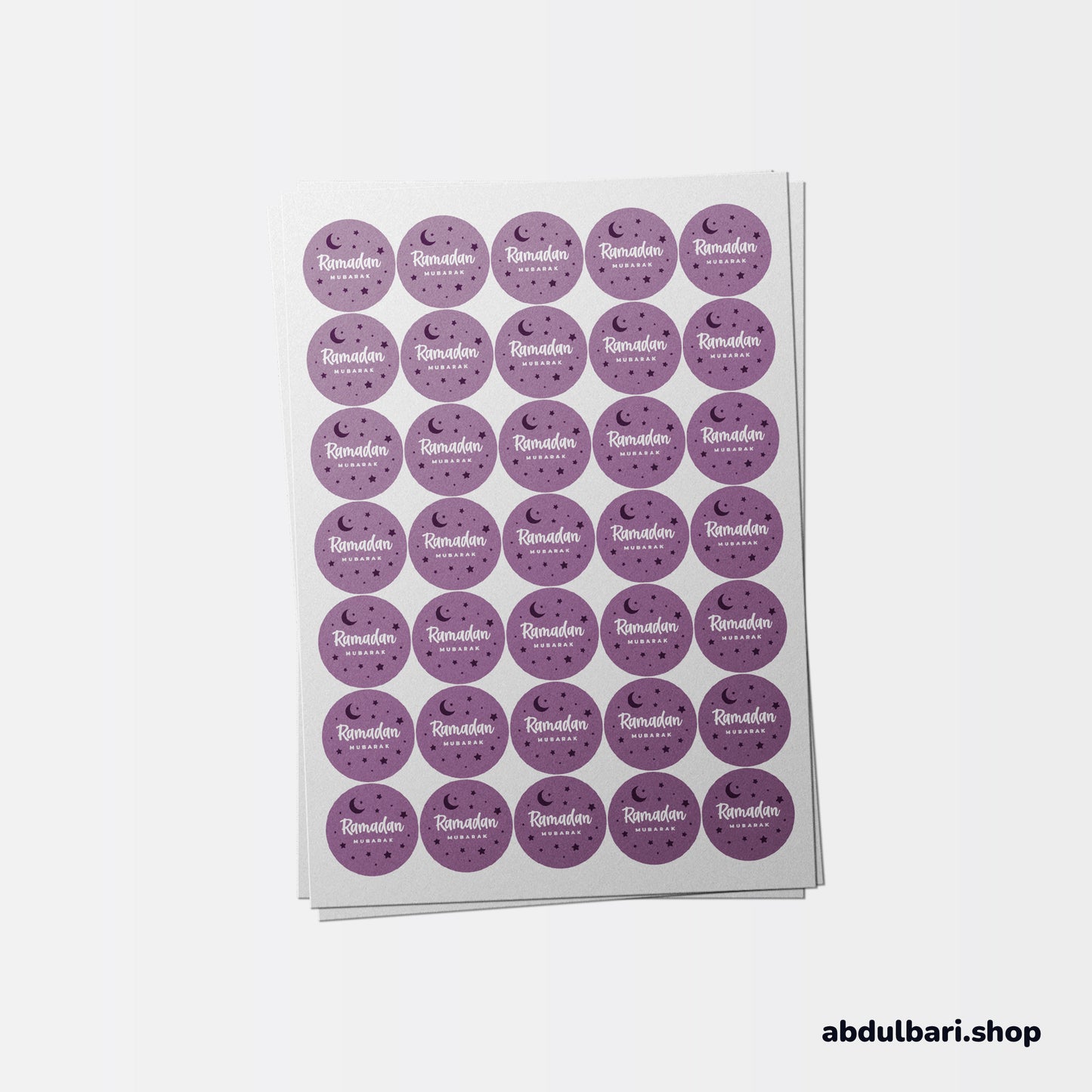 Ramadan Mubarak & Ramadan Kareem Stickers