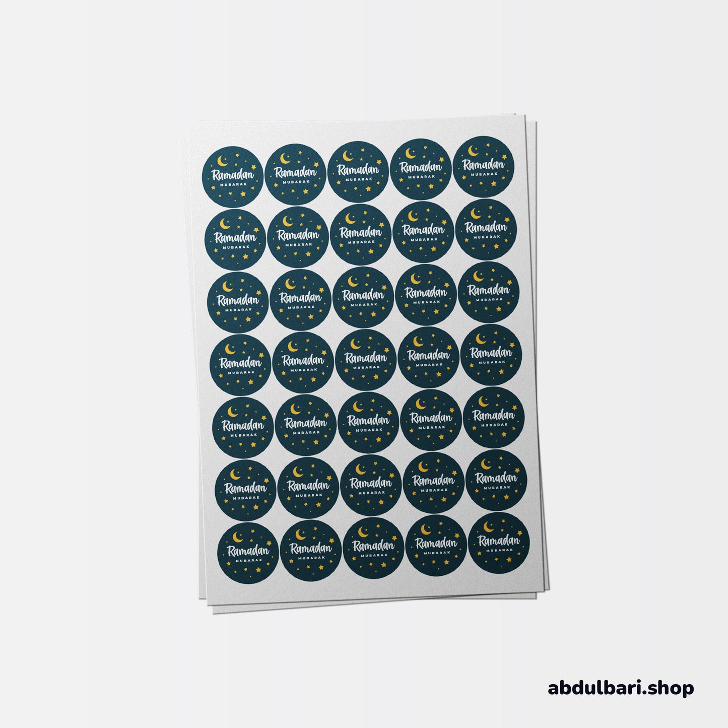 Ramadan Mubarak & Ramadan Kareem Stickers
