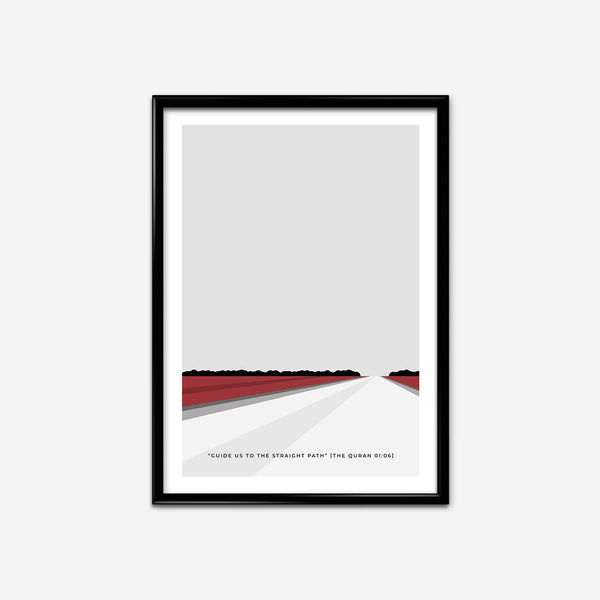 The Straight Path | Abstract Art Prints