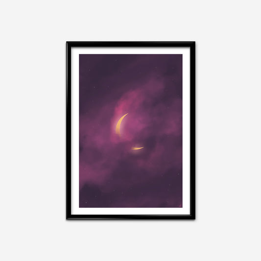 The Golden Crescent | Graphic Art Print