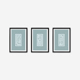 Tasbih Square Kufic | Calligraphy Art Print
