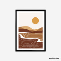 The Two Seas | Abstract Art Prints