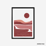 The Two Seas | Abstract Art Prints