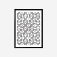 Eightfold Rosette | Geometric Art Print